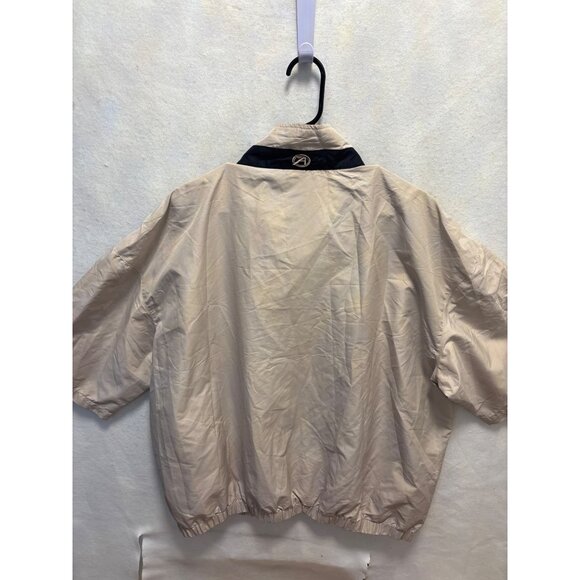 Ahead Authentics XXL Beige Pullover Windbreaker Jacket Polyester - Picture 8 of 11